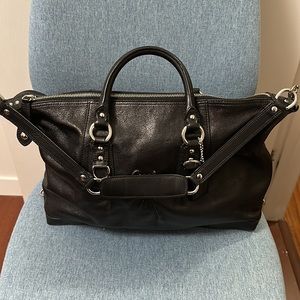 Coach shoulder bag. Black. Not used.